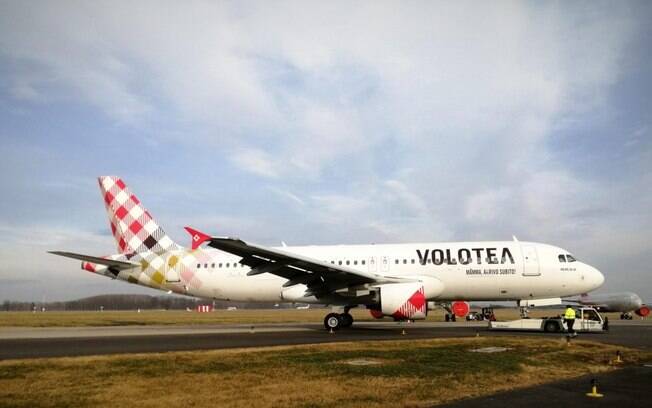 Primeiro Airbus A320 da Volotea é fotografado na República Checa