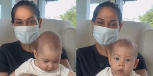 Maíra Cardi atualiza estado de saúde da filha após bronquiolite