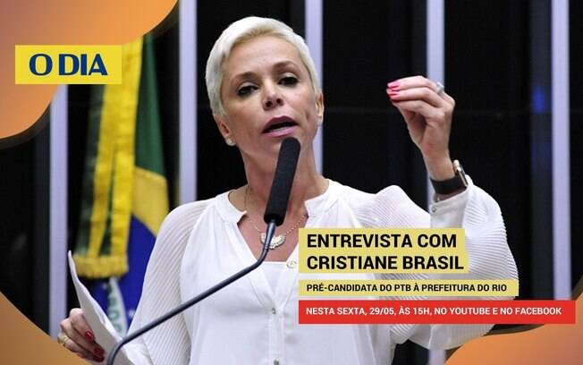 Cristiane Brasil será entrevistada em uma live do Dia nesta sexta-feira às 15h