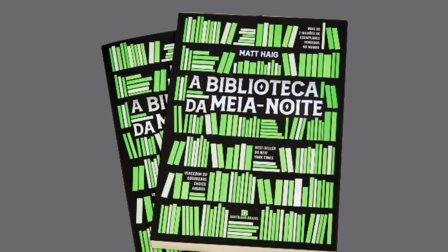 Livro “A Biblioteca da Meia-Noite” escrito por Matt Haig