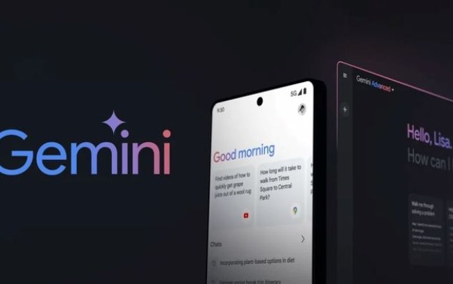 App do Gemini vai funcionar em cima de outros apps no Android