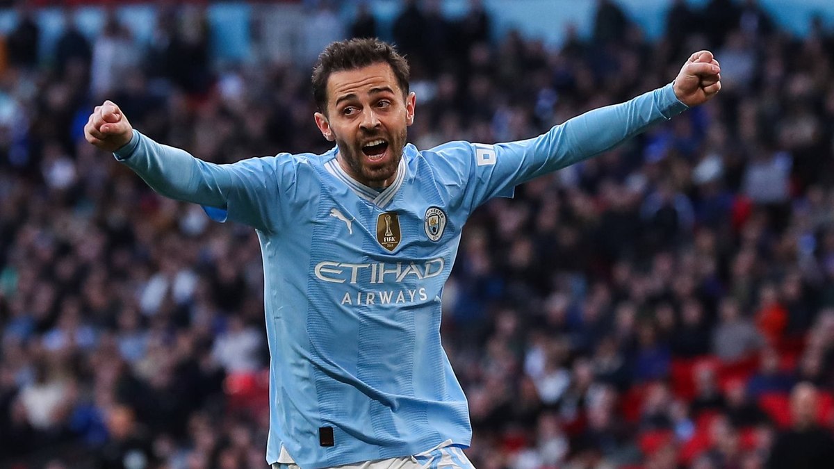 Bernardo Silva marcou o gol da classificação do City contra o Chelsea