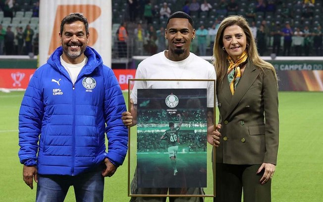 Leila Pereira é a presidenta do Palmeiras e tem motivos para sorrir em sua gestão