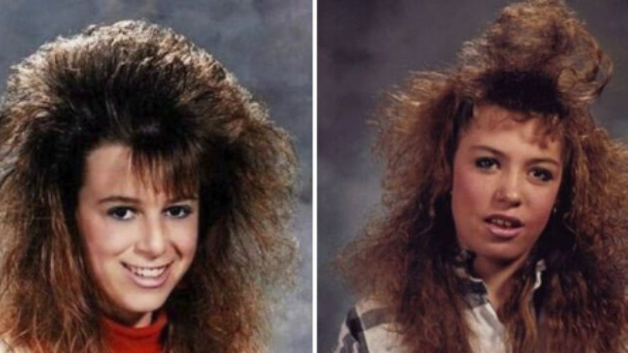 Penteado anos 80 