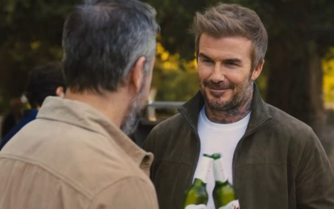 David Beckham participa de campanha da Stella Artois para Super Bowl LIX David Beckham participa de campanha da Stella Artois para Super Bowl LIX