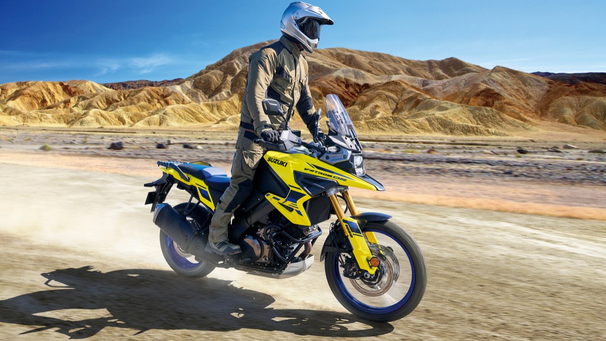 Suzuki V-Strom 1050XT 2027 ganha novas cores