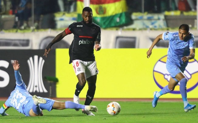 Flamengo jogou contra o Bolívar na fase de grupos da Libertadores 