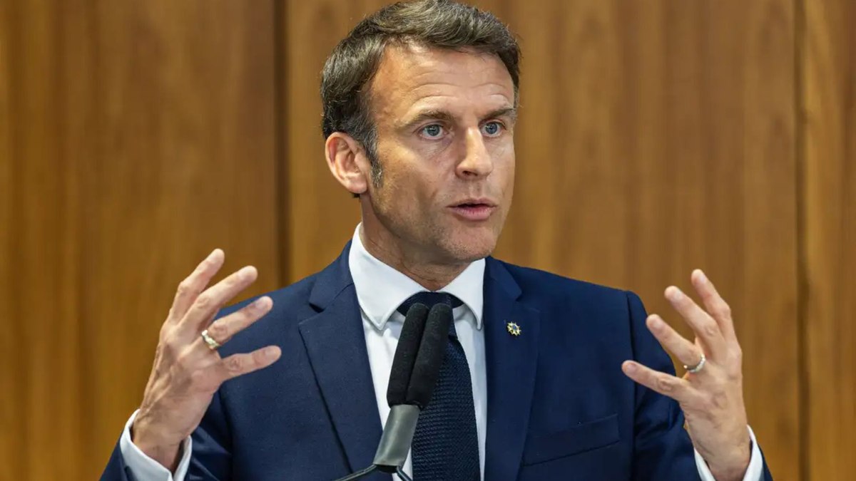 Emmanuel Macron, presidente da França