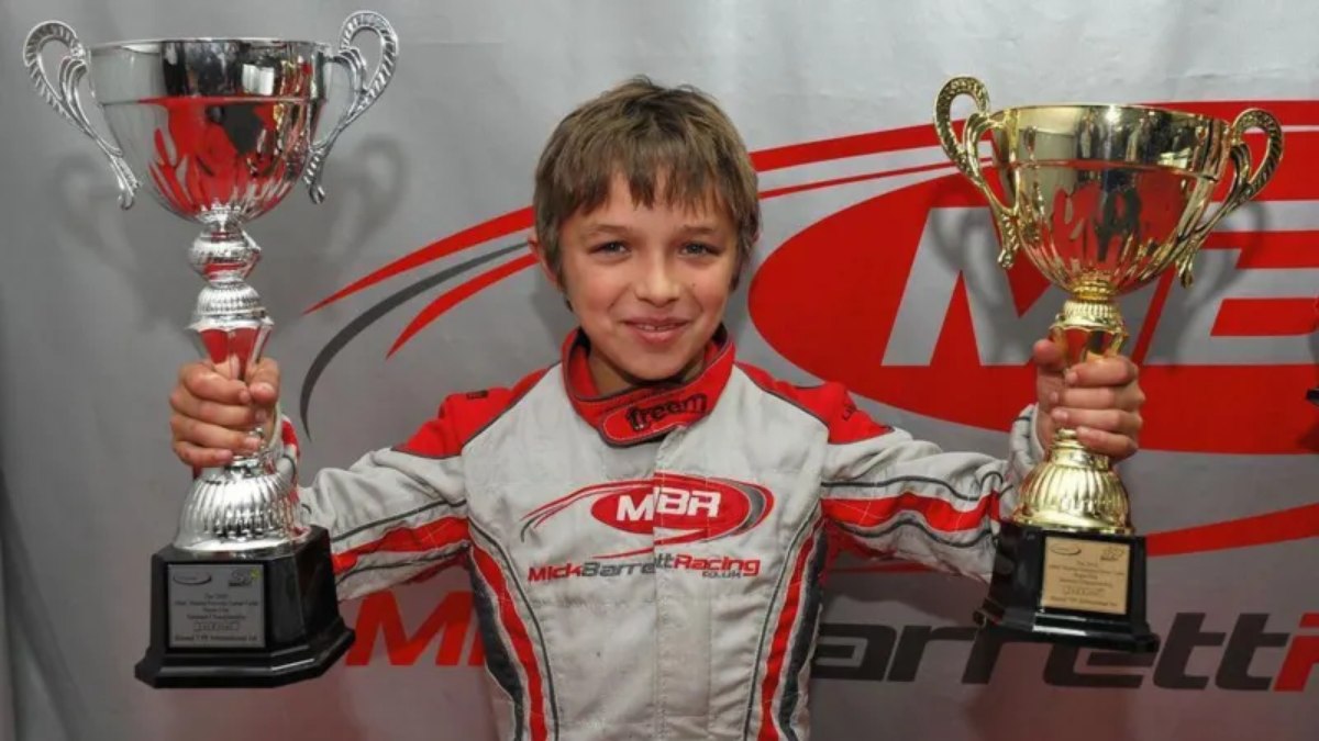 Lando Norris era um piloto promissor desde muito jovem Lando Norris era um piloto promissor desde muito jovem