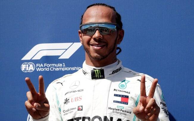 Lewis Hamilton fez a pole no GP da França de Fórmula 1
