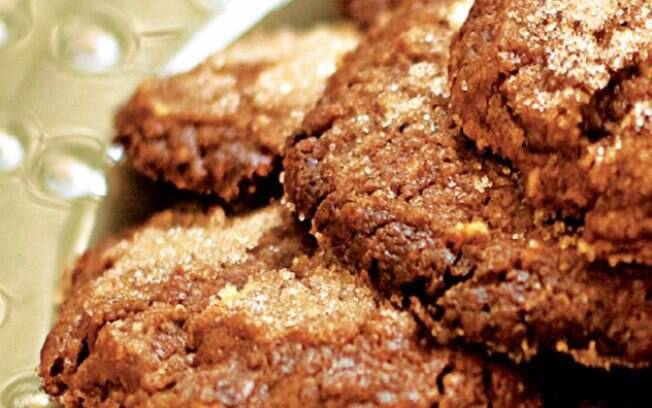 Foto da receita Cookie de chocolate e castanha-do-pará pronta.