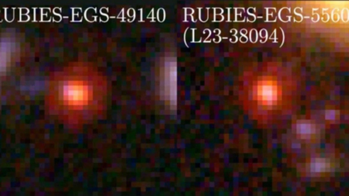 Galáxias do programa Rubies