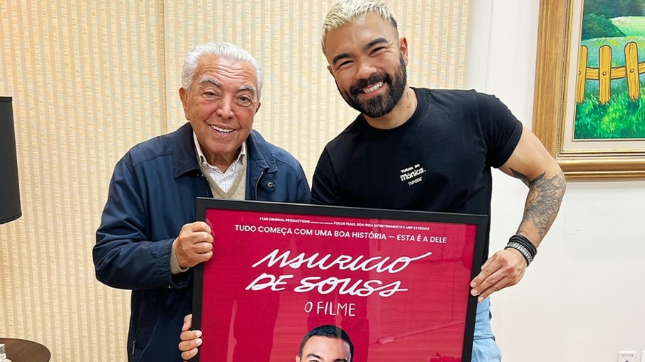 Mauricio de Sousa e filho, Mauro Sousa