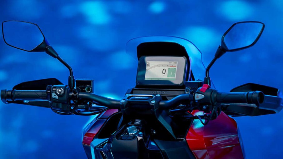 Painel TFT da Honda ADV350 2026