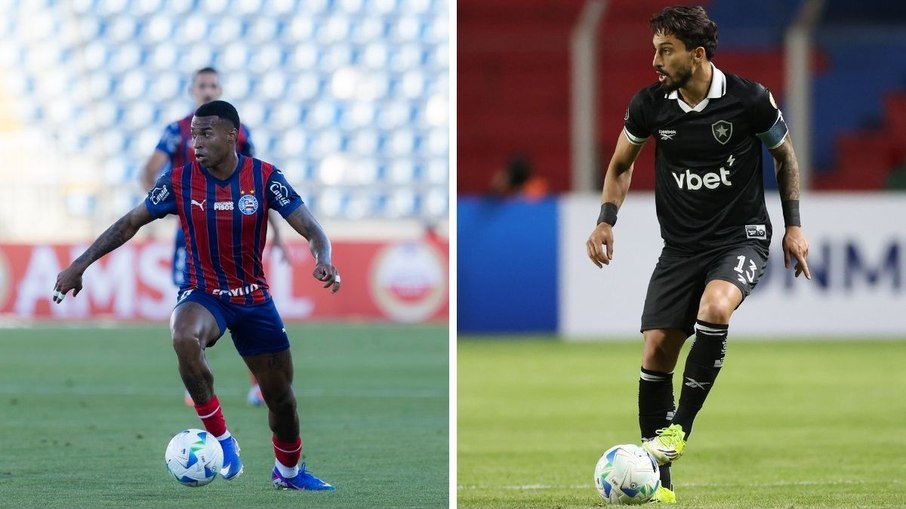 Bahia e Botafogo jogam em casa nesta semana pela Libertadores 2026 Bahia e Botafogo jogam em casa nesta semana pela Libertadores 2026