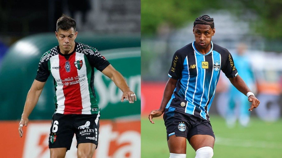 Meza e Tetê fazem embate em Palestino x Grêmio