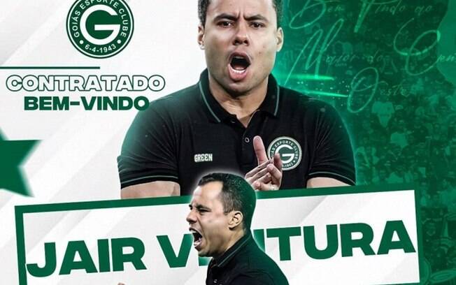 Jair Ventura é anunciado como novo técnico do Goiás