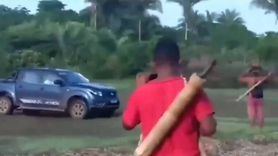 Os akroá-gamela disseram que foram atacados por “jagunços” que teriam se apresentado como policiais à paisana