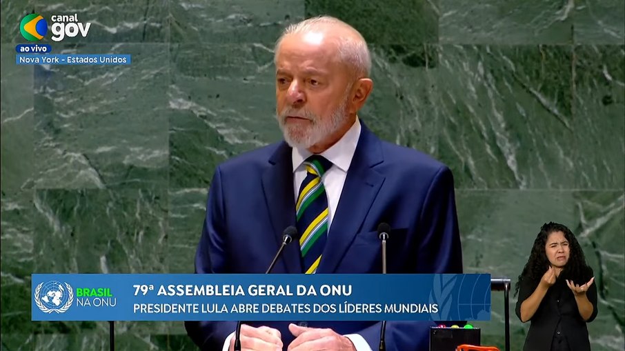 Lula abriu os debates na ONU