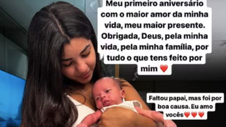 Ary Mirelle comemora o primeiro aniversário ao lado do filho: ‘Maior presente’