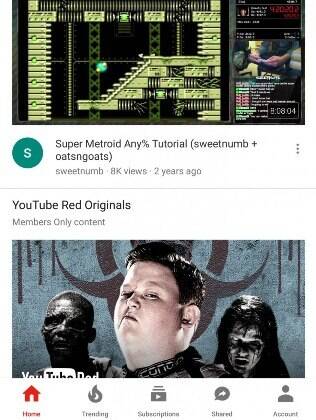 Novo design do Youtube realocou abas para a parte inferior da página