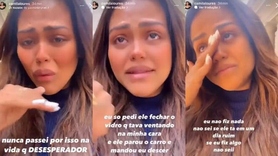 Camila Loures foi massacrada por expor motorista de aplicativo em seu Instagram