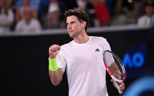 O tenista austríaco Dominic Thiem