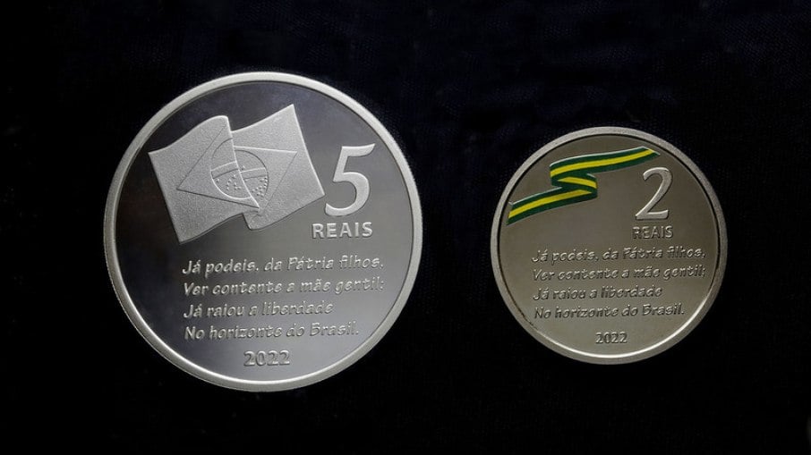 Banco Central anunciou novas moedas em comemoração aos 200 anos da Independência do Brasil