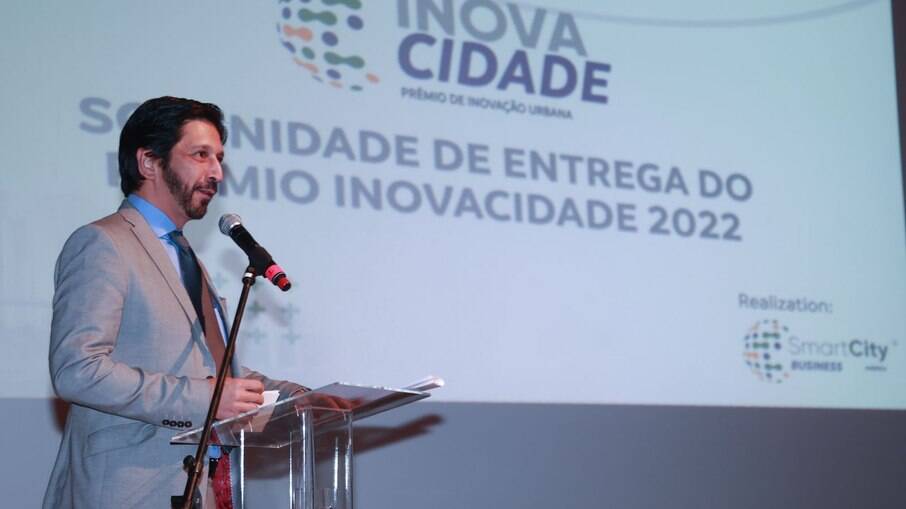 O evento de premiação contou com a presença do prefeito Ricardo Nunes