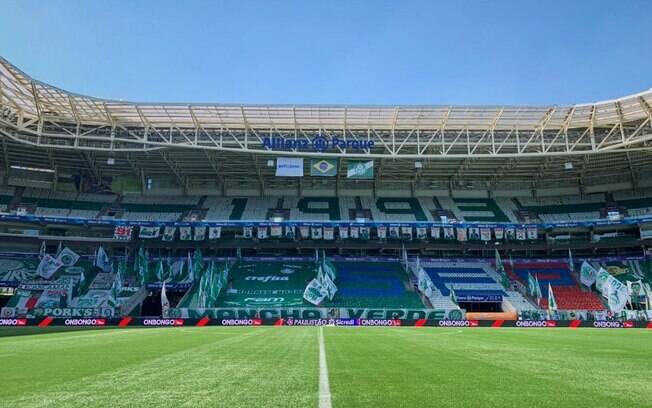 Palmeiras foi punido por exibir patrocinador no Allianz Parque