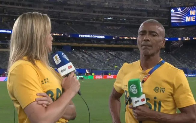 Romário participou da cobertura da Copa do Mundo 2026 pela CazéTV
