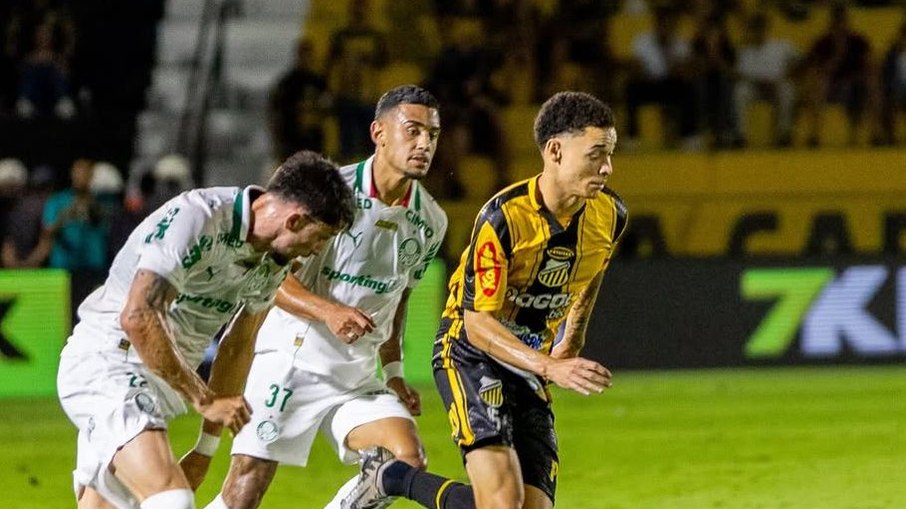 Palmeiras sofreu derrota para o Novorizontino