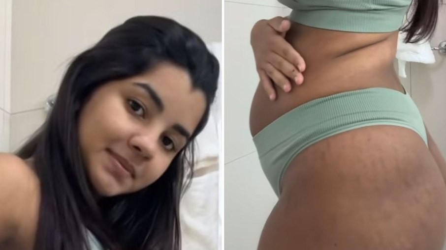Ary Mirelle mostra mudanças no corpo após gravidez