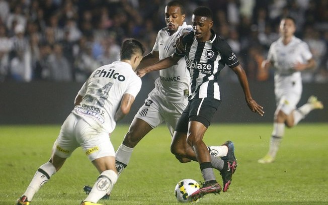 Jeffinho é a boa notícia do Botafogo na derrota para o Santos