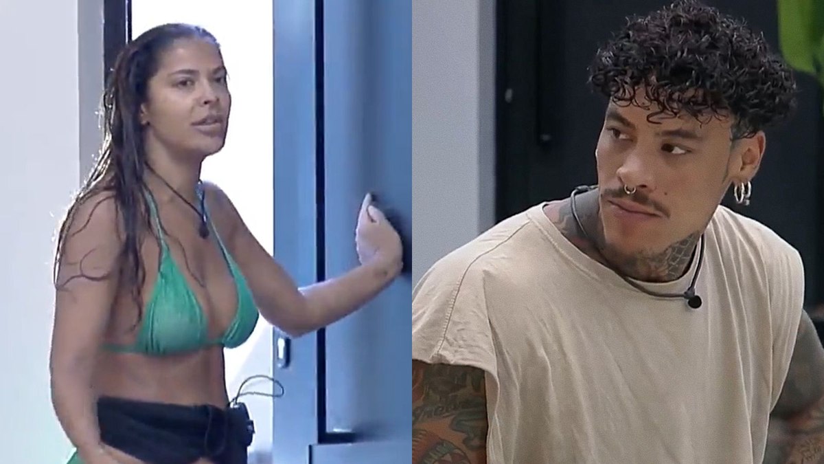 Gyselle Soares e Murilo Dias brigaram em 'A Grande Conquista'