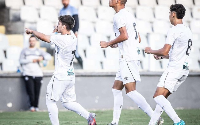 Santos foi superado pelo Atlético-MG na Vila Belmiro pelo Campeonato Brasileiro Sub-20