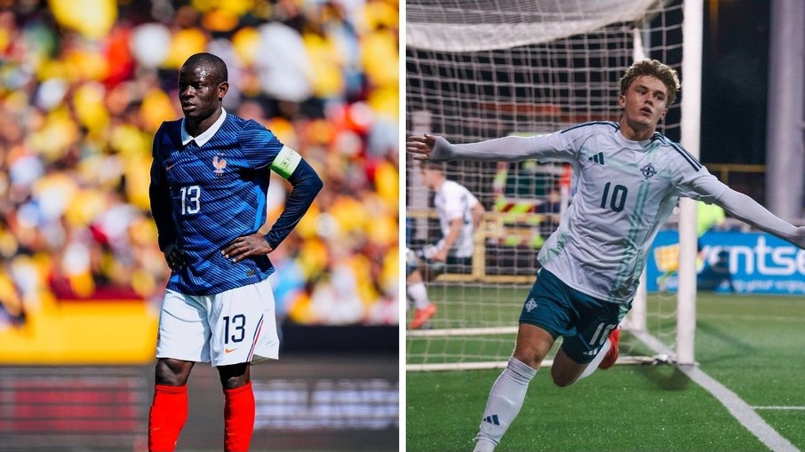 Kante deve ser titular no amistoso França x Irlanda do Norte