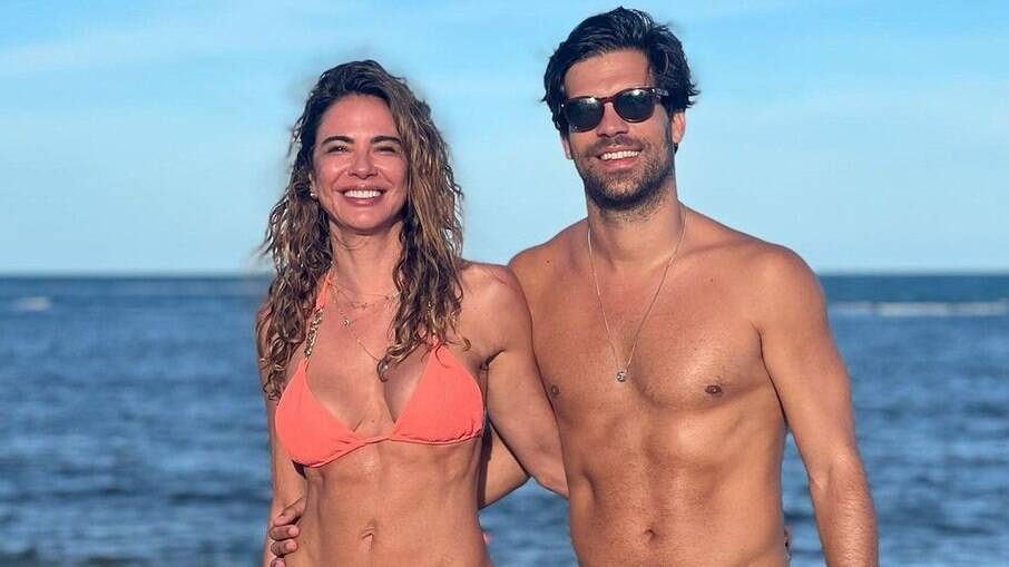 Luciana Gimenez e o namorado Renato Breia