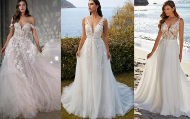 Esses são os vestidos favoritos das noivas em 2023