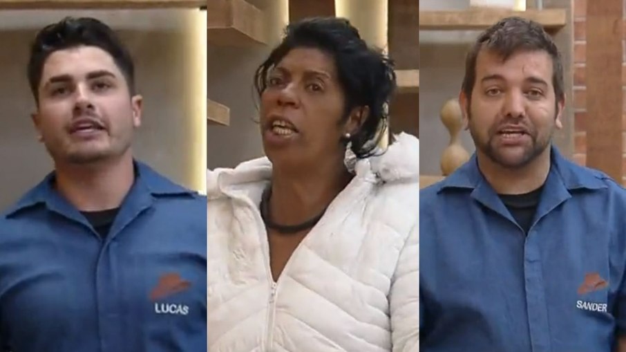 Lucas Souza, Márcia Fu e Sander Mecca disputam roça em 'A Fazenda 15'