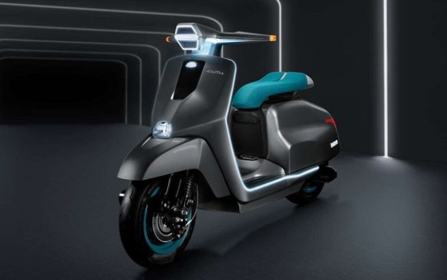 Lambretta renasce em versão elétrica, com recarga rápida e boa autonomia