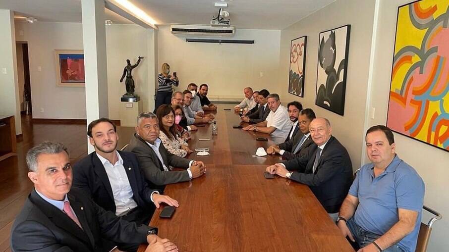 Deputados da bancada baiana se reuniram com o presidente da Câmara, Arthur Lira