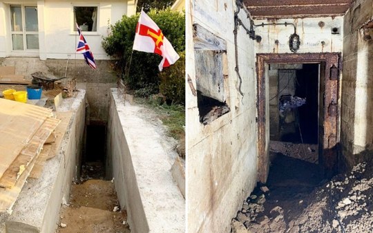 Casal descobre bunker nazista da Segunda Guerra embaixo de casa