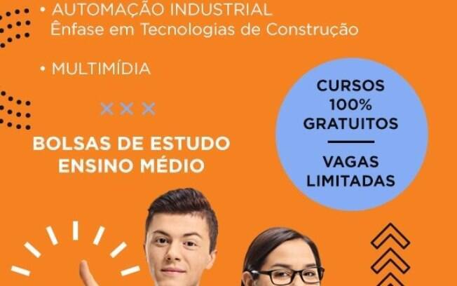 Liceu oferece cursos técnicos integrados ao médio 100% gratuitos