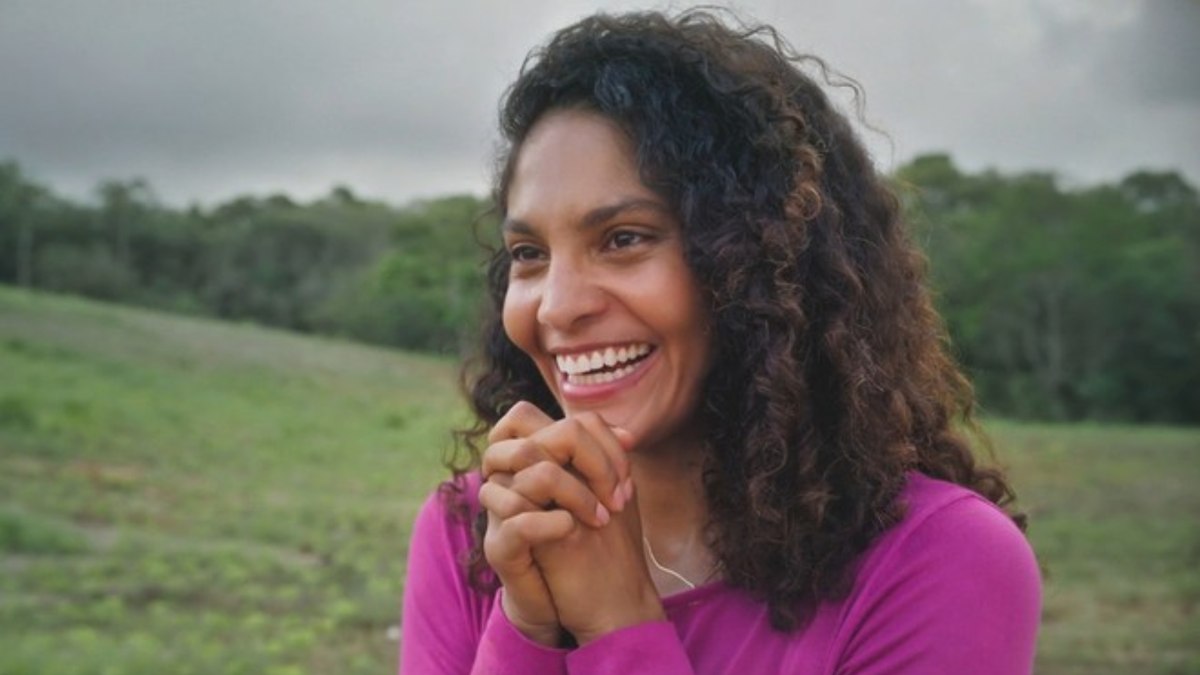 Bárbara Reis como Aline em 'Terra e Paixão' Bárbara Reis como Aline em 'Terra e Paixão'