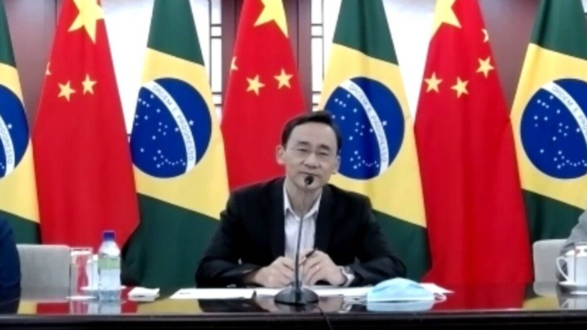 Jin Hongjun, encarregado de negócios da Embaixada da China no Brasil