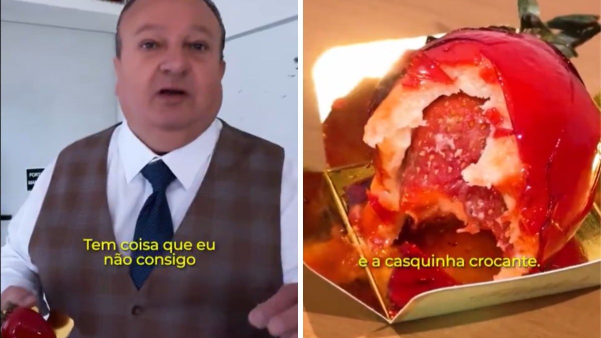 Jacquin detona morango do amor nos bastidores do MasterChef Brasil Jacquin detona morango do amor nos bastidores do MasterChef Brasil