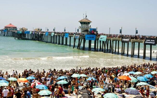 Huntington Beach recebe um dos maiores eventos do surfe mundial