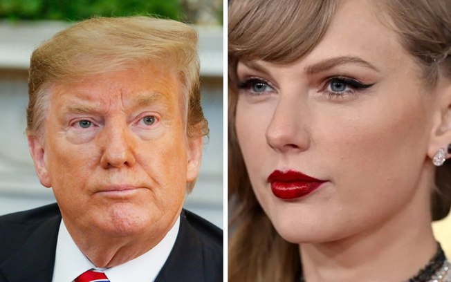 Trump compartilha imagens falsas de Taylor Swift o apoiando