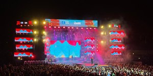 Israel e Rodolffo agitam Hopi Hari com fãs de várias regiões